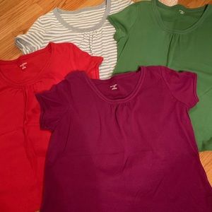 4 St.John’s Bay tops size Petite Large